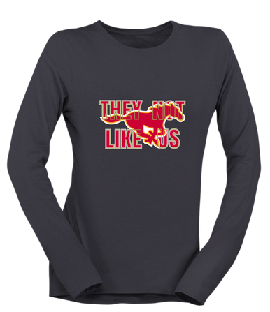 Abraham Lincoln Mustangs They Not Like Us #2 Women's Premium LS T-Shirt