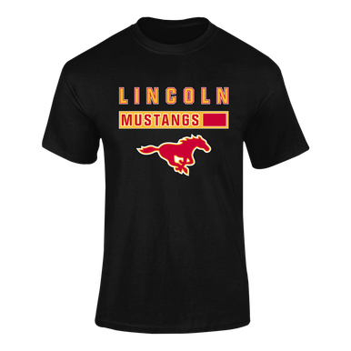 Abraham Lincoln Mustangs Mascot #7 Men's SS T-Shirt