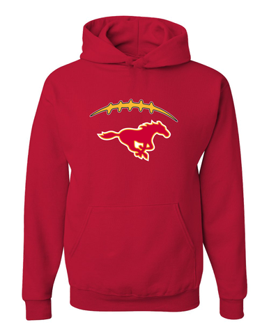 Abraham Lincoln Mustangs Football #2 Men's Premium Hoodie