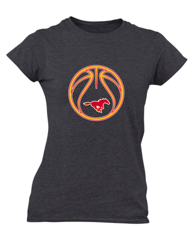 Abraham Lincoln Mustangs Basketball #2 Women's SS T-Shirt