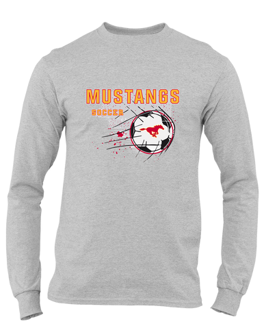 Abraham Lincoln Mustangs Soccer #2 Men's Premium LS T-Shirt