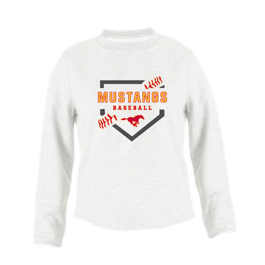 Abraham Lincoln Mustangs Baseball #2 Women's Sweatshirt