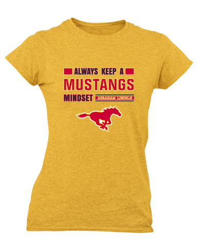 Abraham Lincoln Mustangs Mindset Women's SS T-Shirt