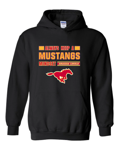 Abraham Lincoln Mustangs Mindset Men's Hoodie