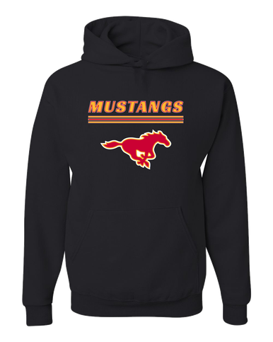 Abraham Lincoln Mustangs Mascot #8 Men's Premium Hoodie