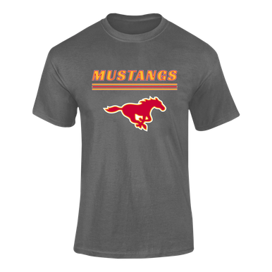 Abraham Lincoln Mustangs Mascot #8 Men's SS T-Shirt
