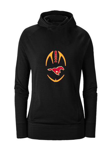 Abraham Lincoln Mustangs Football #4 Women's Hoodie