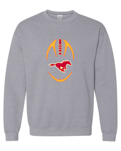 Abraham Lincoln Mustangs Football #4 Men's Sweatshirt