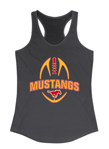 Abraham Lincoln Mustangs Football #5 Women's Tank Top
