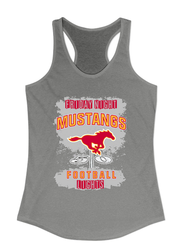 Abraham Lincoln Mustangs Football #6 Women's Tank Top