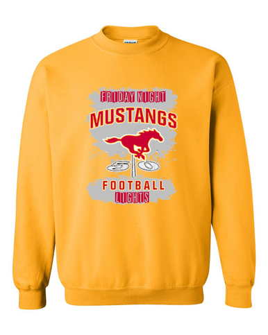 Abraham Lincoln Mustangs Football #6 Men's Sweatshirt