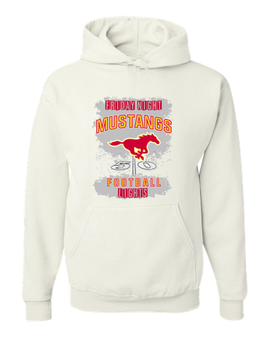 Abraham Lincoln Mustangs Football #6 Men's Premium Hoodie