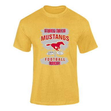Abraham Lincoln Mustangs Football #6 Men's SS T-Shirt