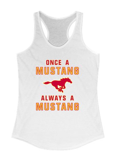 Abraham Lincoln Mustangs Once A Women's Tank Top