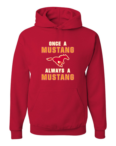 Abraham Lincoln Mustangs Once A Men's Premium Hoodie