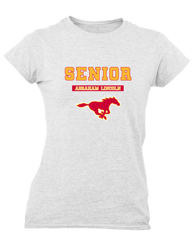 Abraham Lincoln Mustangs Senior #2 Women's SS T-Shirt