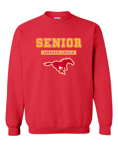 Abraham Lincoln Mustangs Senior #2 Men's Sweatshirt
