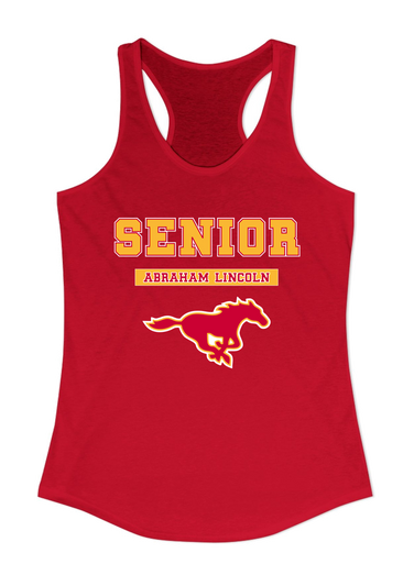 Abraham Lincoln Mustangs Senior #2 Women's Tank Top