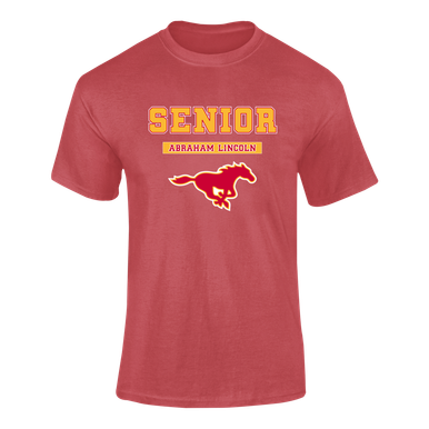 Abraham Lincoln Mustangs Senior #2 Men's SS T-Shirt
