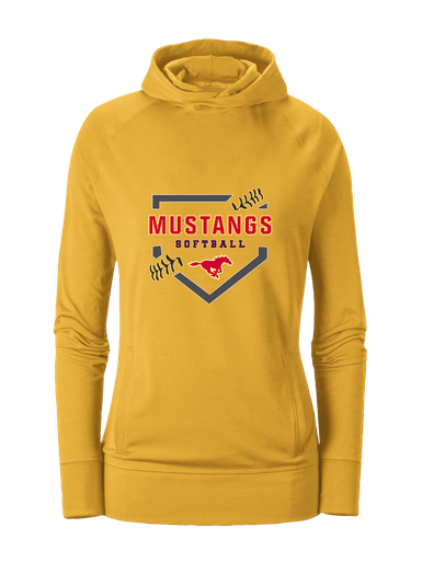Abraham Lincoln Mustangs Softball #2 Women's Hoodie