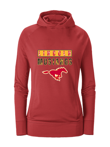 Abraham Lincoln Mustangs Mascot #9 Women's Hoodie