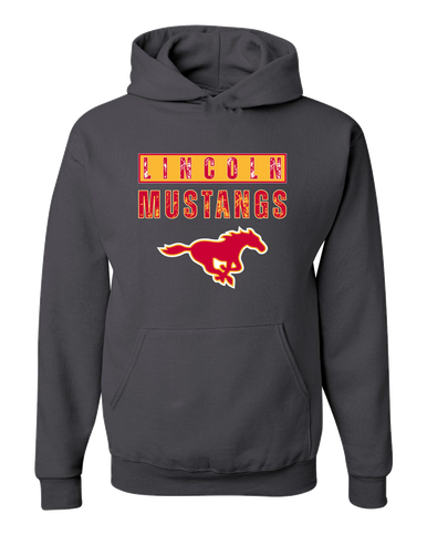 Abraham Lincoln Mustangs Mascot #9 Men's Premium Hoodie