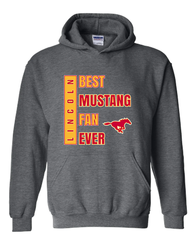 Abraham Lincoln Mustangs Best Mustang Fan Men's Hoodie