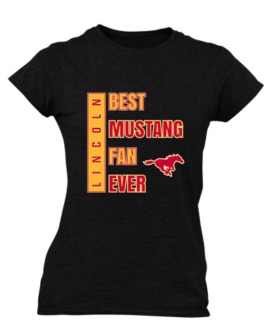 Abraham Lincoln Mustangs Best Mustang Fan Women's Premium SS T-Shirt