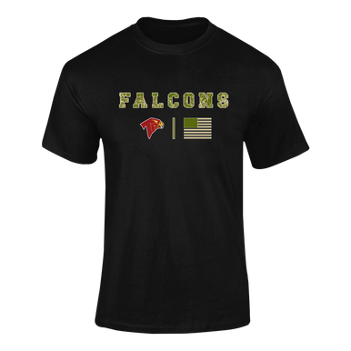 Torrey Pines Falcons Camo Flag Men's Premium SS T-Shirt