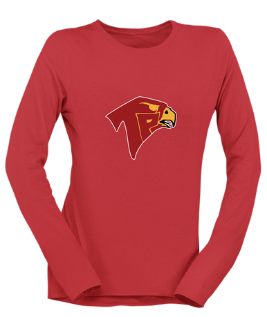 Torrey Pines Falcons Mascot #1 Women's LS T-Shirt