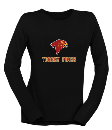 Torrey Pines Falcons Mascot #2 Women's Premium LS T-Shirt