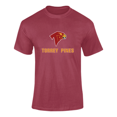 Torrey Pines Falcons Mascot #2 Men's SS T-Shirt