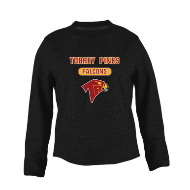 Torrey Pines Falcons Mascot #3 Women's Sweatshirt