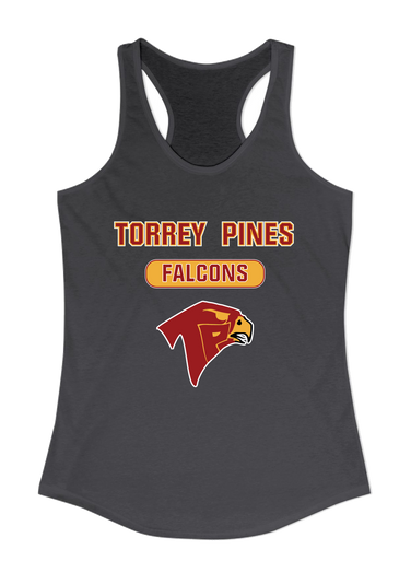 Torrey Pines Falcons Mascot #3 Women's Tank Top