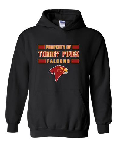 Torrey Pines Falcons Property Of Men's Hoodie