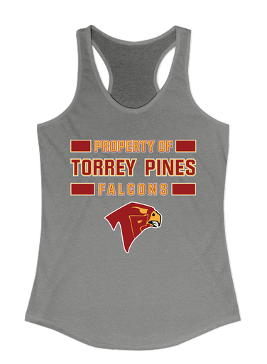 Torrey Pines Falcons Property Of Women's Tank Top