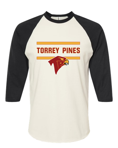 Torrey Pines Falcons Mascot #4 Women's Baseball T-Shirt