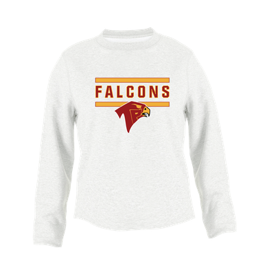 Torrey Pines Falcons Mascot #5 Women's Sweatshirt
