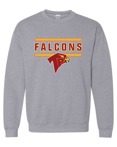 Torrey Pines Falcons Mascot #5 Men's Sweatshirt