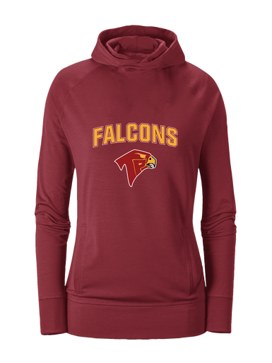 Torrey Pines Falcons Mascot #6 Women's Hoodie