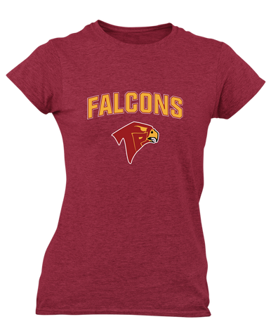 Torrey Pines Falcons Mascot #6 Women's Premium SS T-Shirt