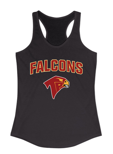 Torrey Pines Falcons Mascot #6 Women's Tank Top