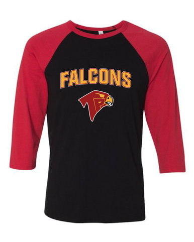 Torrey Pines Falcons Mascot #6 Men's Baseball T-Shirt