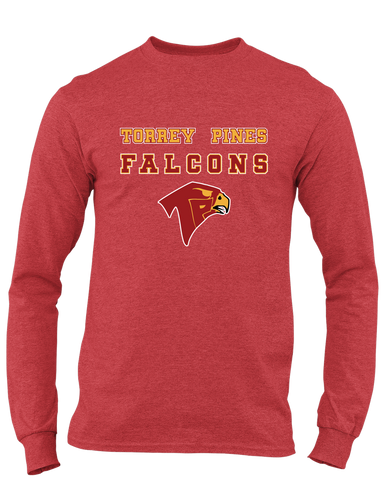 Torrey Pines Falcons Spirit Men's LS T-Shirt