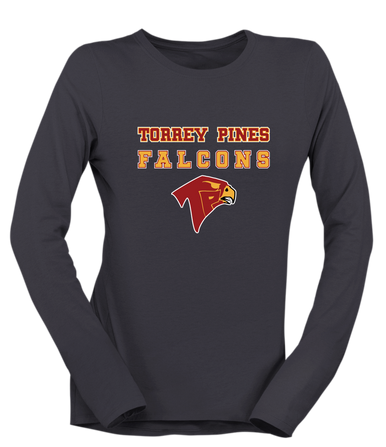 Torrey Pines Falcons Spirit Women's Premium LS T-Shirt