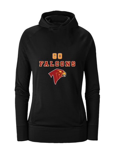 Torrey Pines Falcons Go Team Women's Hoodie