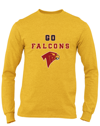 Torrey Pines Falcons Go Team Men's LS T-Shirt