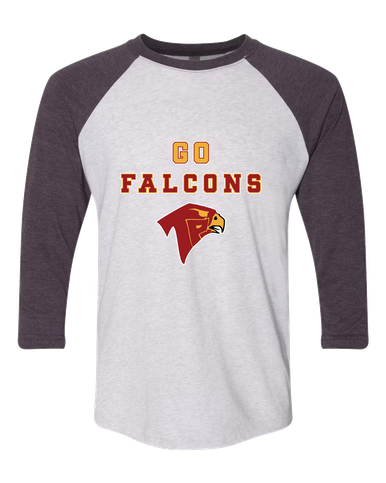Torrey Pines Falcons Go Team Men's Baseball T-Shirt