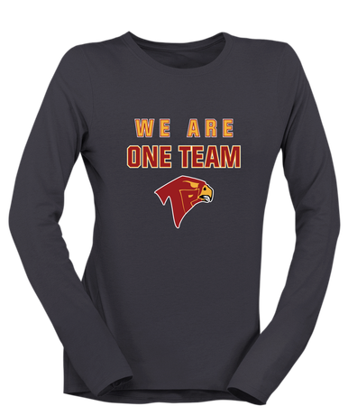 Torrey Pines Falcons We Are One Team Women's LS T-Shirt