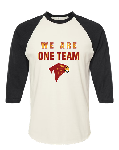 Torrey Pines Falcons We Are One Team Women's Baseball T-Shirt